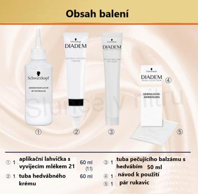 Barva na vlasy DIADEM Hedvábný barevný krém 730 červený stupeň 3 (G63)