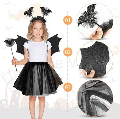 Dětský Netopýří kostým s doplňky (W252)