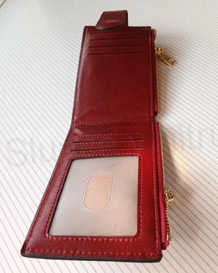 Dámská krátká peněženka s AirTag, RFID pravá kůže (J42)