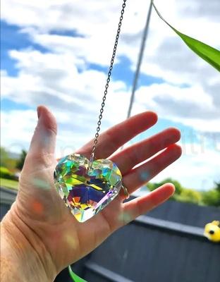 Křišťálový sluneční lapač srdce (BD898)