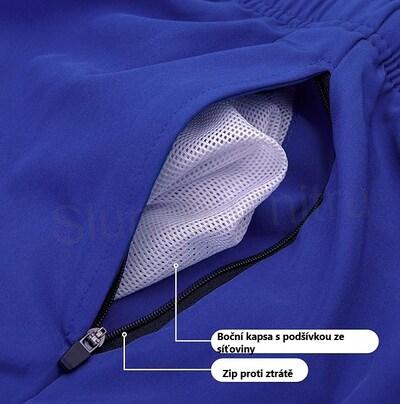 Pánské prodyšné plavky s kapsou na zip velikost 2XL (K572)