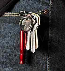 Psí, vycviková píšťalka přívěsek stříbrná (T14)