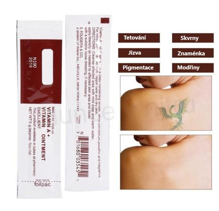 Permanentní make-up proti jizvám, tetovaním s vitamínem (E1005)