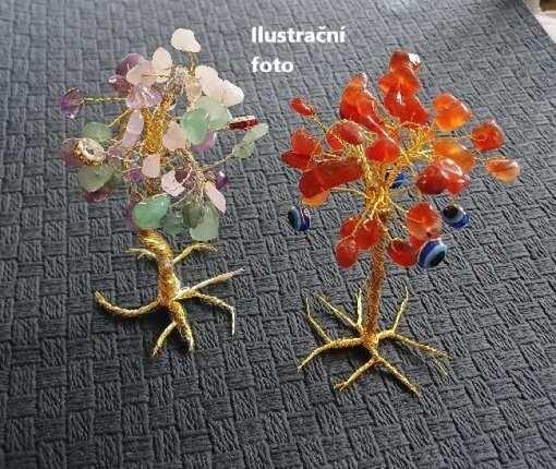 Větvička na strom štěstí lapis lazuli 16 cm (VAN29)