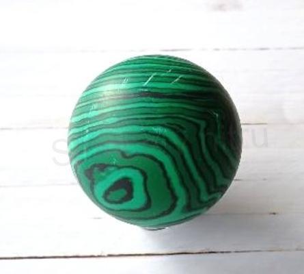 Malachit koule 87 g | 42 mm (X1981)