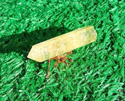 Citrín broušená špice 73 mm | 39 g (X1998)