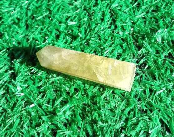 Citrín broušená špice 76 mm | 46 g (X2001)