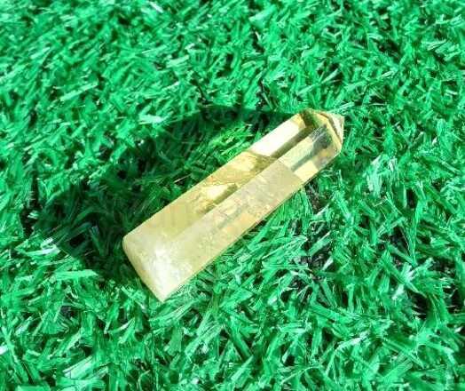 Citrín broušená špice 75 mm | 44 g (X2002)