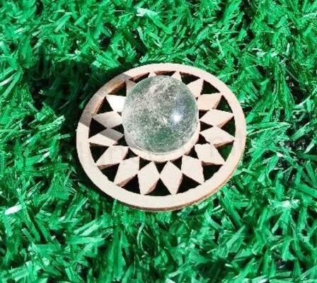 Křišťál koule leštěná 22 mm | 15 g (X2008)