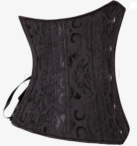  Dámský ozdobný zeštíhlující korzet velikost L (K630)