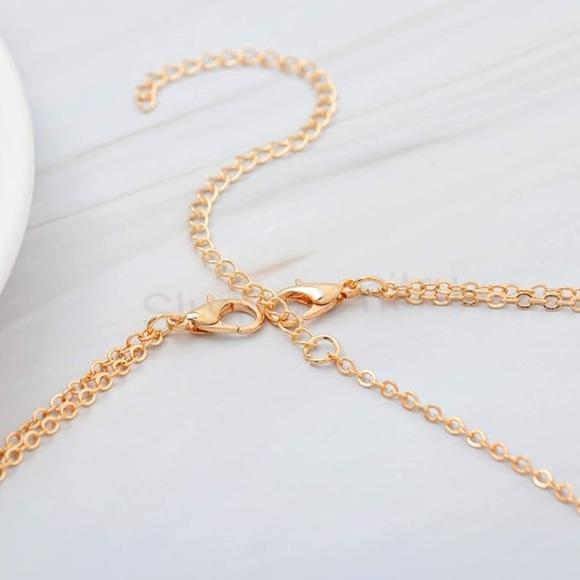 Vlasová čelenka, řetízek do vlasů (H696)