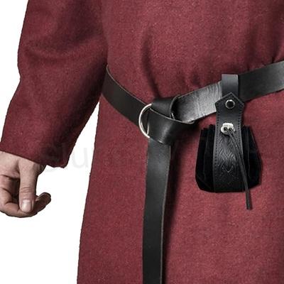 Středověká taška, peněženka na opasek (K646)