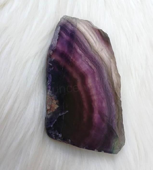 Fluorit leštěný plátek 266 g (X2153)