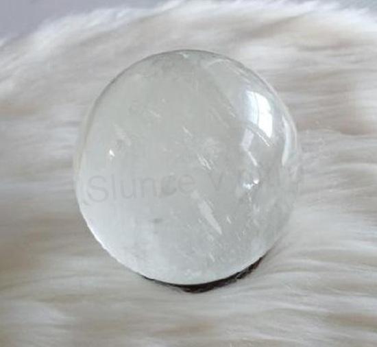 Křišťál koule leštěná 80,5 mm | 708 g (X2166)