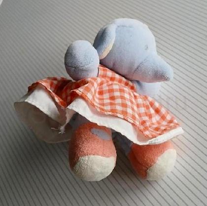 Plyšová hračka sloní slečna 15 cm (D1143)