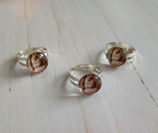 Nastavitelný prsten králíček – velikost 54 (BP605)