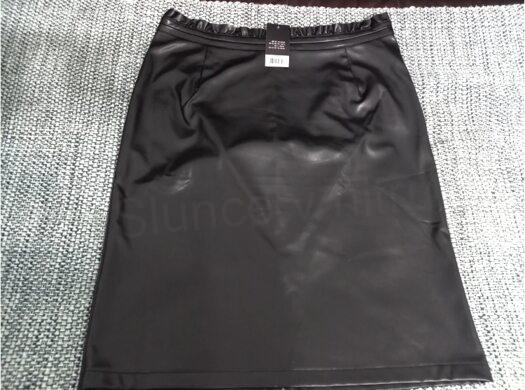 Dámská kožená sukně s imitací kůže velikost 46/48 (K62)