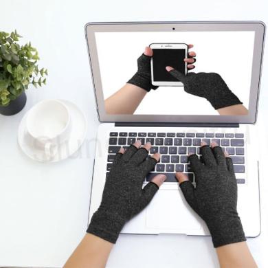 Kompresní rukavice při artróze, Revmatoida šedé velikost L (F35)