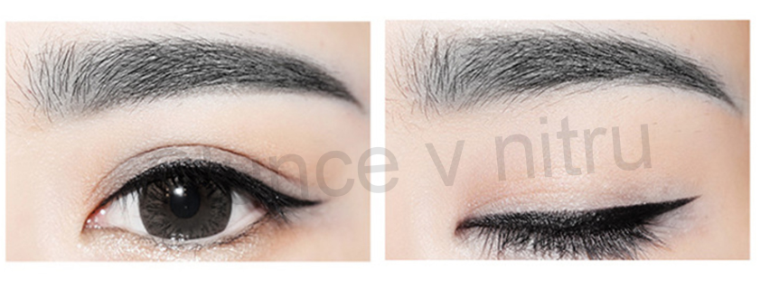 Profesionální výsuvná tužka na oči černá maco (G47)