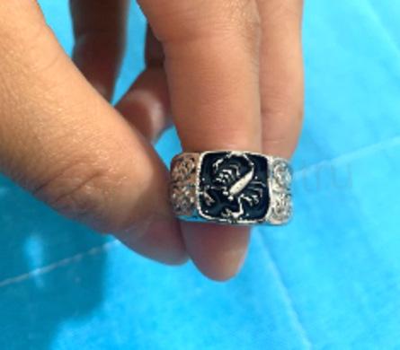 Pánský prsten štír, škorpion (BP271)