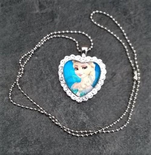 Náhrdelník s přívěškem Elsa ledové království (BD177)