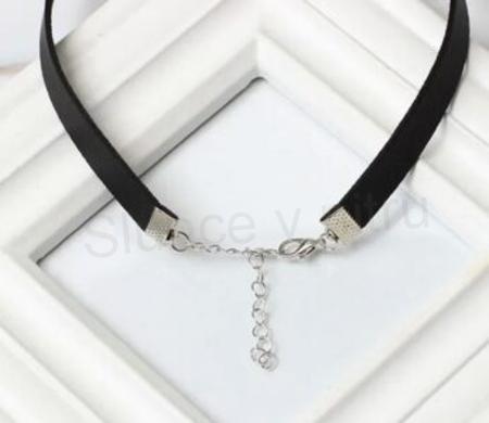Náhrdelník choker sametový černý (BD211)