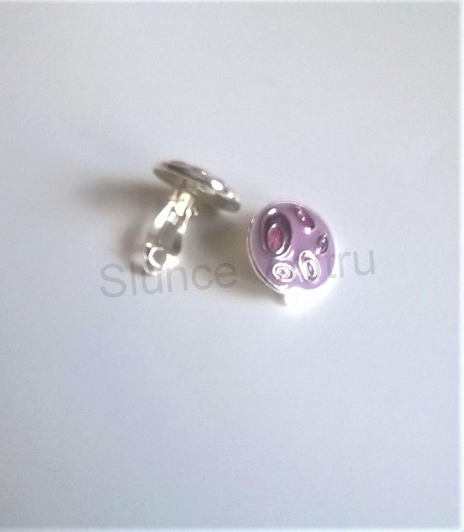 Náušnice klipsy ozdobné 22,3 x 22,3 mm (BB283)