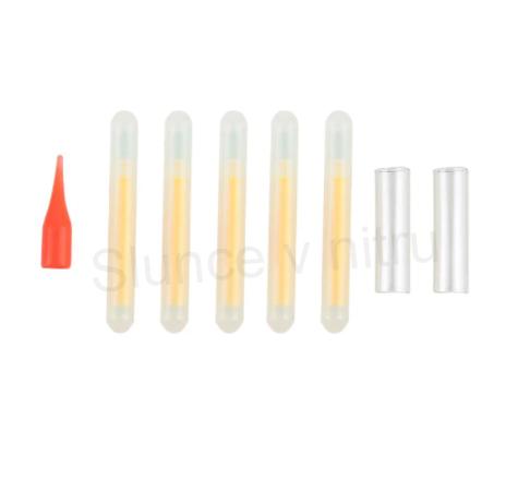 Chemické světlo rybařské 5 kusů v balení zelené, svítivost 24 - 30 hodin (R10)