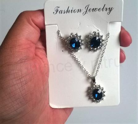 Postříbřená souprava šperků Diana postříbřeno (BS98)