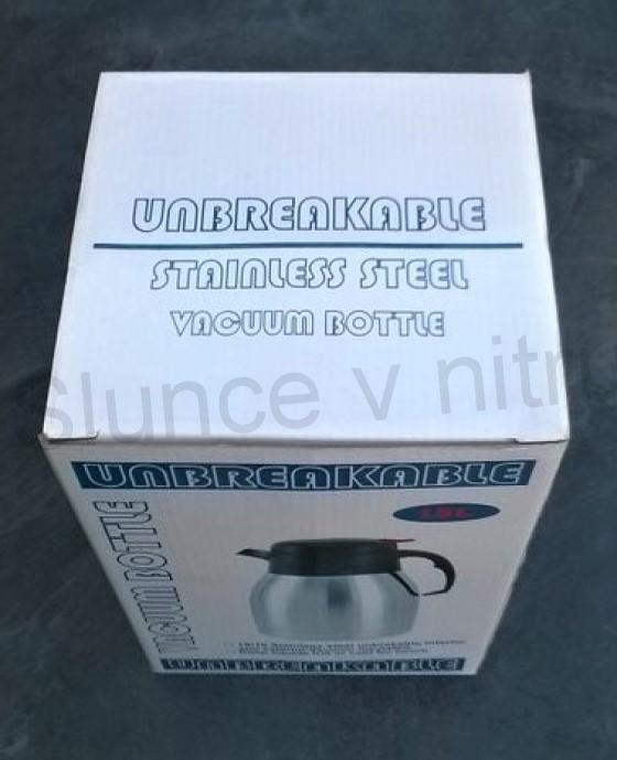 Nerezová termoska s tlačítkem 1,5 l (L26)