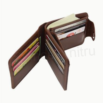 Kožená peněženka krokodýlí vzor (J30)