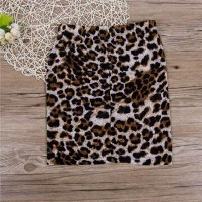 Dámská sexy minisukně s leopardím vzorem velikost L (K119)