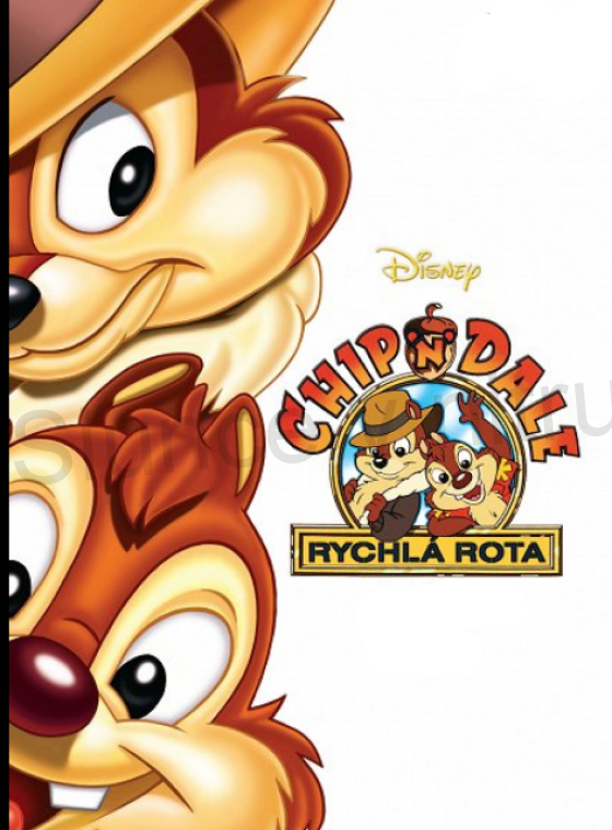 Přívěsek na klíče - rychlá rota Chip (H286)