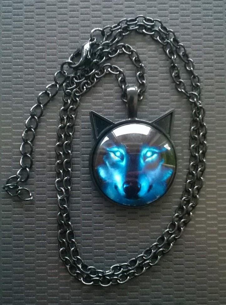 Náhrdelník s přívěškem Vlka (BD479