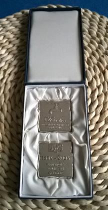 Medaile - 120 rokov městského veřejného vodovodu - BWS 1886-2006 Bratislavská vodárenská společnost (MA30)