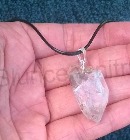 Náhrdelník Křišťál špice (Brazílie) (X1162)