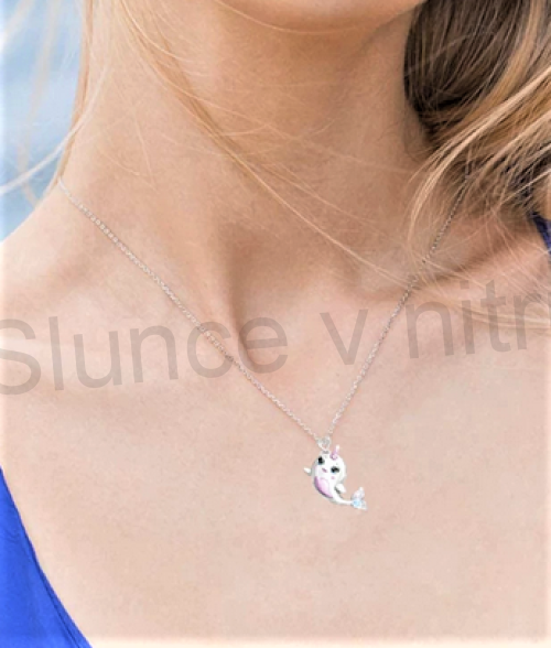 Náhrdelník s přívěškem tuleně (BD571)