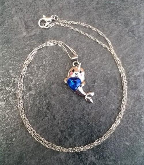 Náhrdelník s přívěškem tuleně (BD572)