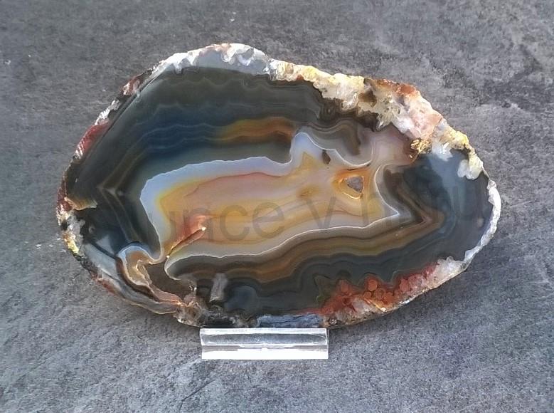 Achát plátek výběr 120g - (Brazílie) (X1308)