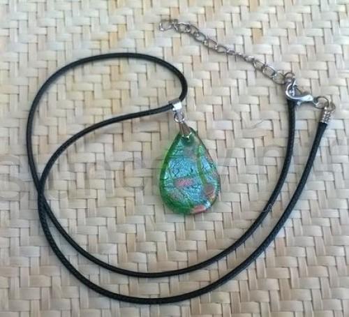 Náhrdelník s příveškem slza, kapka (BD632)