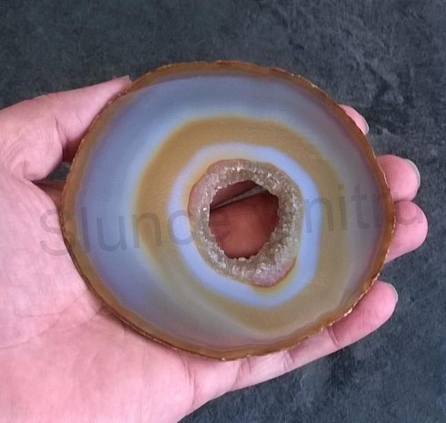 Achát plátek výběr 101g - (Brazílie) (X1394)