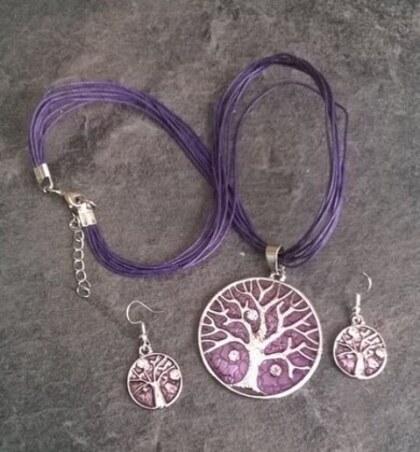 Souprava šperků choker s náušnicemi (BS112)