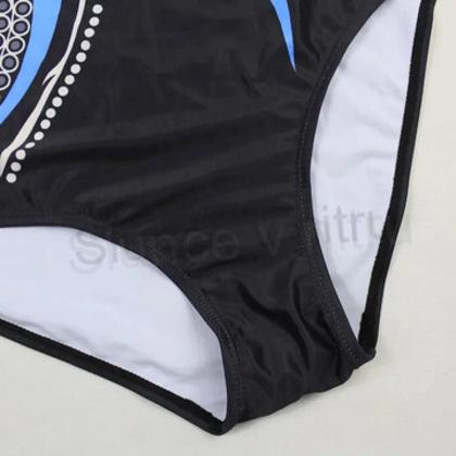 Dámské Aleumdr jednodílné plavky barevné s Push Up vel. 2XL (K181)