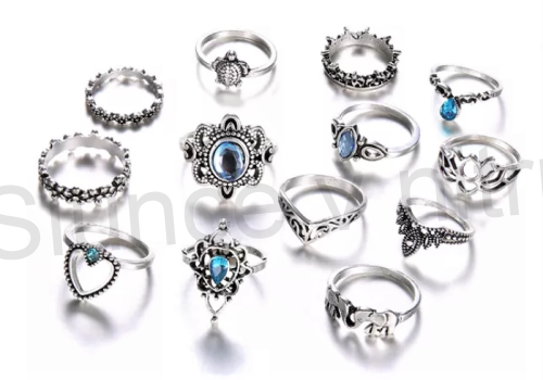 Dámský prsten s ozdobou (BP317)