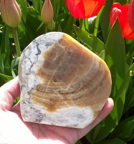 Aragonit řez 421 g (Slovenská Republika) (X1606)