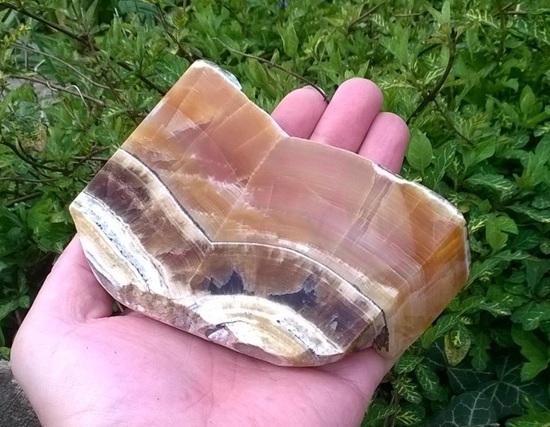 Aragonit řez 524 g (Slovenská Republika) (X1607)