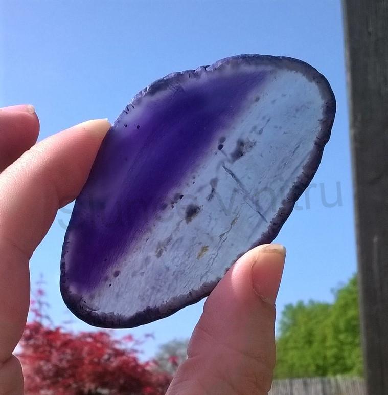 Achát plátek 30g - (Brazílie) (X1628)