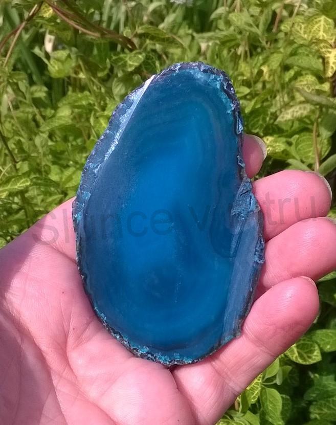 Achát plátek 42g - (Brazílie) (X1630)