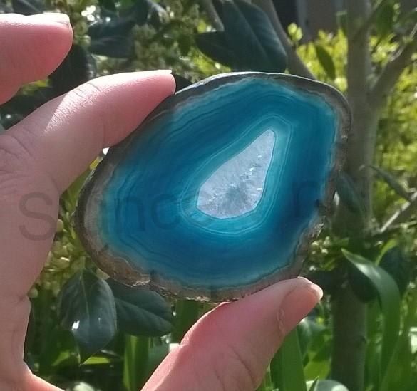 Achát plátek 34g - (Brazílie) (X1640)