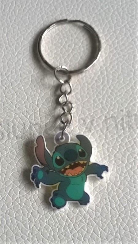 Přívěsek, klíčenka na klíče Lilo & Stitch číslo 2 (D723)